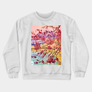 Fujiyama. Sakura branch Crewneck Sweatshirt